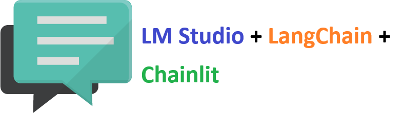 LM Studio + LangChain + ChainlitでローカルPCに生成AIのチャットアプリを作ってみた